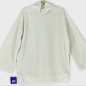 JoyLab Soothing Plush & Cozy Sweatshirt Size L